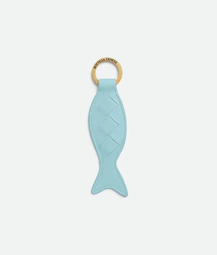 Women Bottega Veneta Key Rings Fish Keyring Zenith