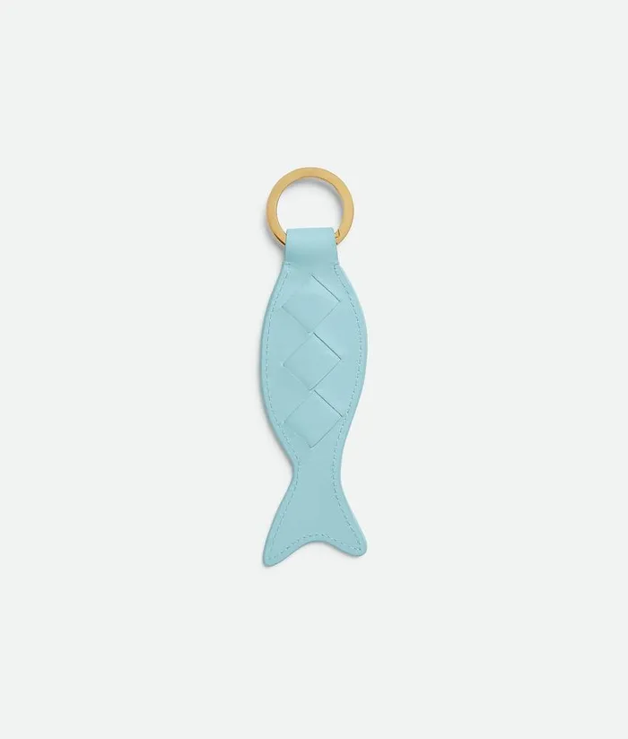 Women Bottega Veneta Key Rings Fish Keyring Zenith