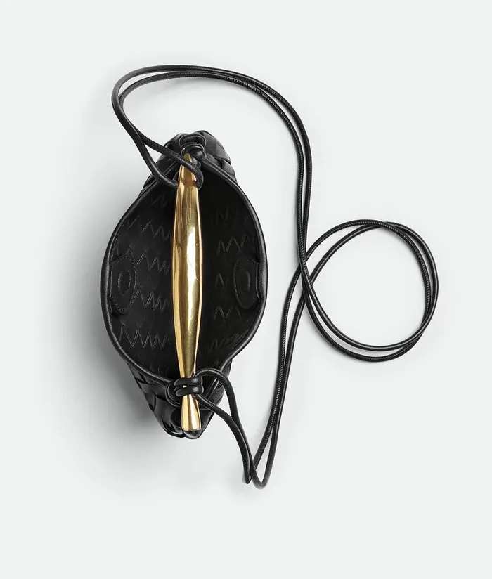 Women Bottega Veneta Mini Baby Sardine Black