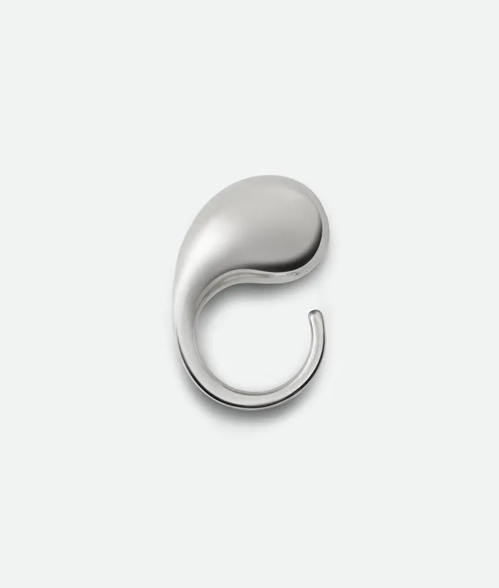 Women Bottega Veneta Rings Drop Ring Silver