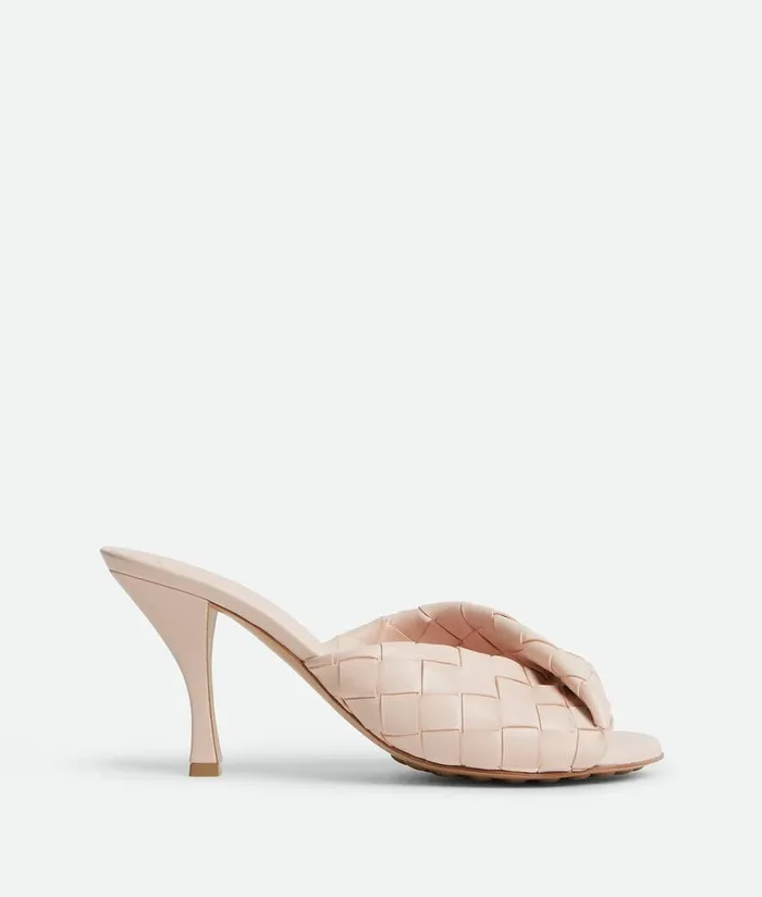 Women Bottega Veneta Sandals Blink Mule Cameo