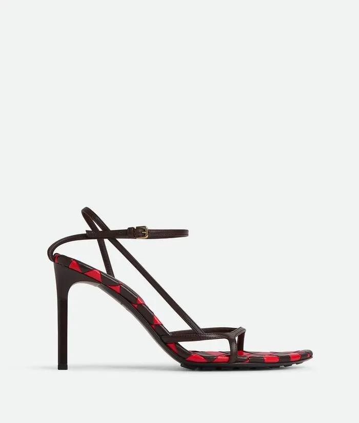 Women Bottega Veneta Sandals Leaf Sandal Fondant Vernis