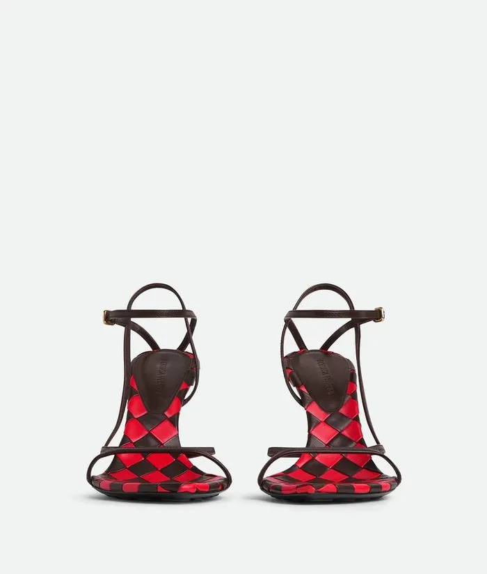 Women Bottega Veneta Sandals Leaf Sandal Fondant Vernis