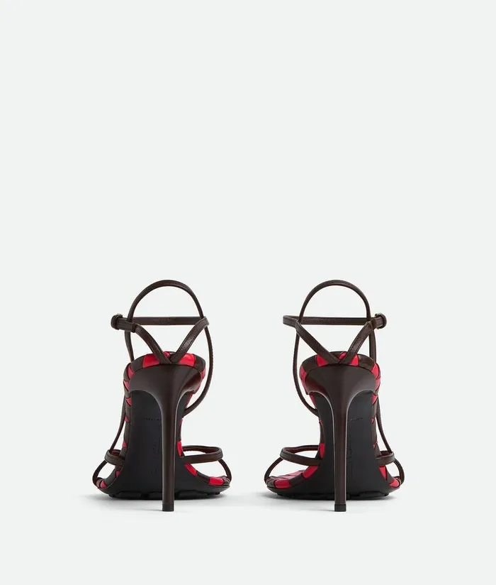 Women Bottega Veneta Sandals Leaf Sandal Fondant Vernis