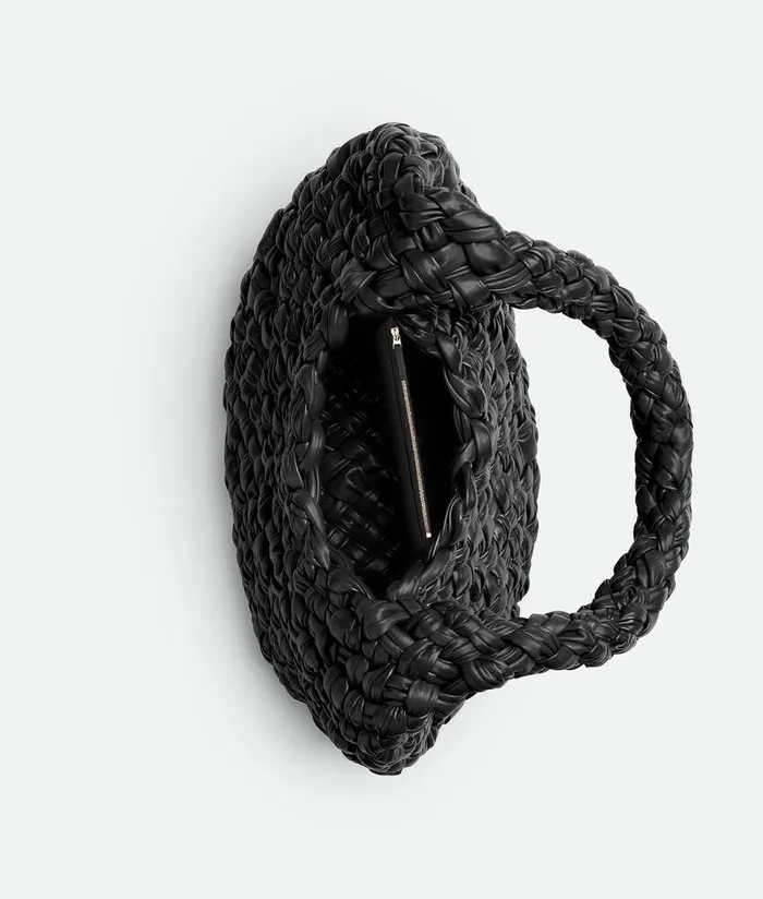 Women Bottega Veneta Shoulder Discovery Bag Black