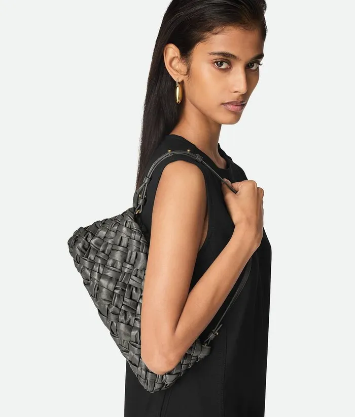 Women Bottega Veneta Shoulder Kalimero ChaCha Lapilli