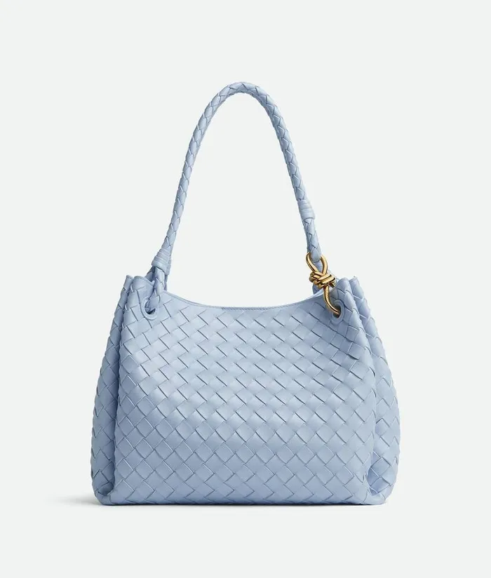 Women Bottega Veneta Shoulder Large Parachute Lunar