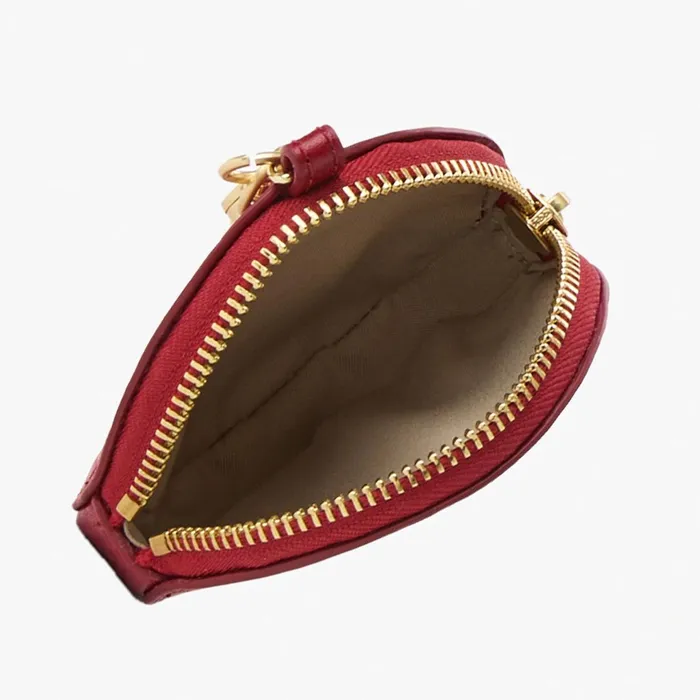 Women Brahmin Clip Ons and Keychains Circle Coin Purse Radiant Red Mystic Women Brahmin Clip Ons and Keychains Circle Coin Purse Radiant Red Mystic
