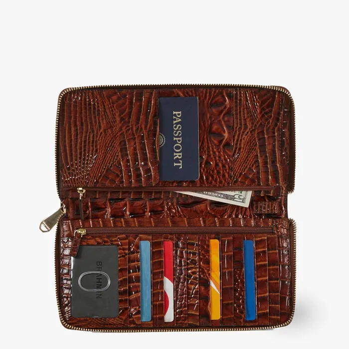 Women Brahmin Clutches Skyler Heavenly Blue Melbourne