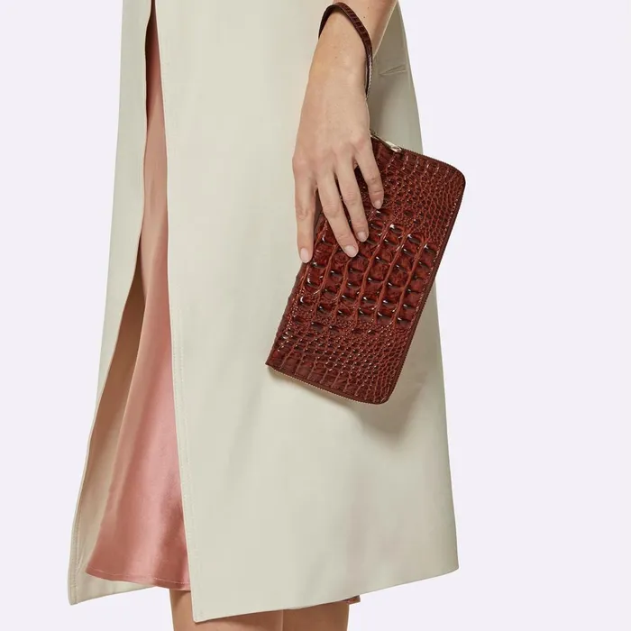 Women Brahmin Clutches Skyler Heavenly Blue Melbourne