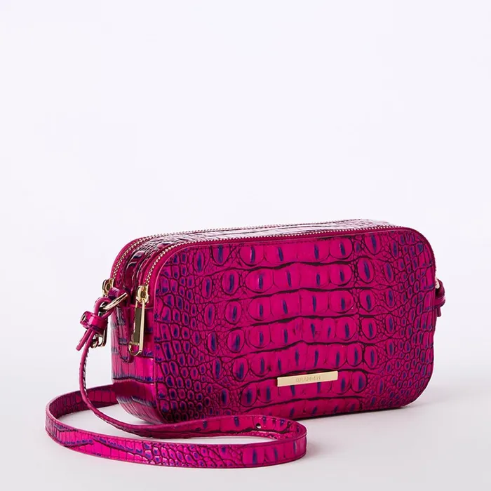 Women Brahmin Crossbodies Danica Voltage Violet Women Brahmin Crossbodies Danica Voltage Violet