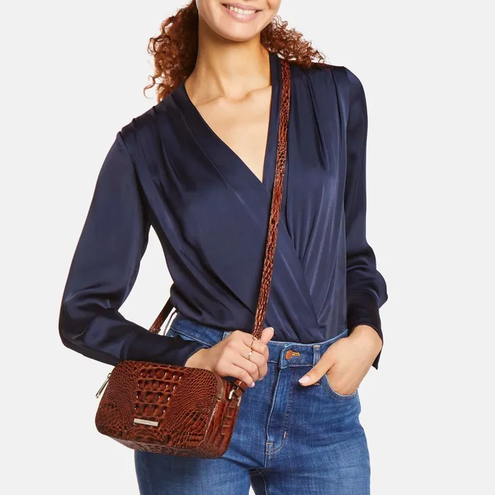Women Brahmin Crossbodies Danica Voltage Violet Women Brahmin Crossbodies Danica Voltage Violet