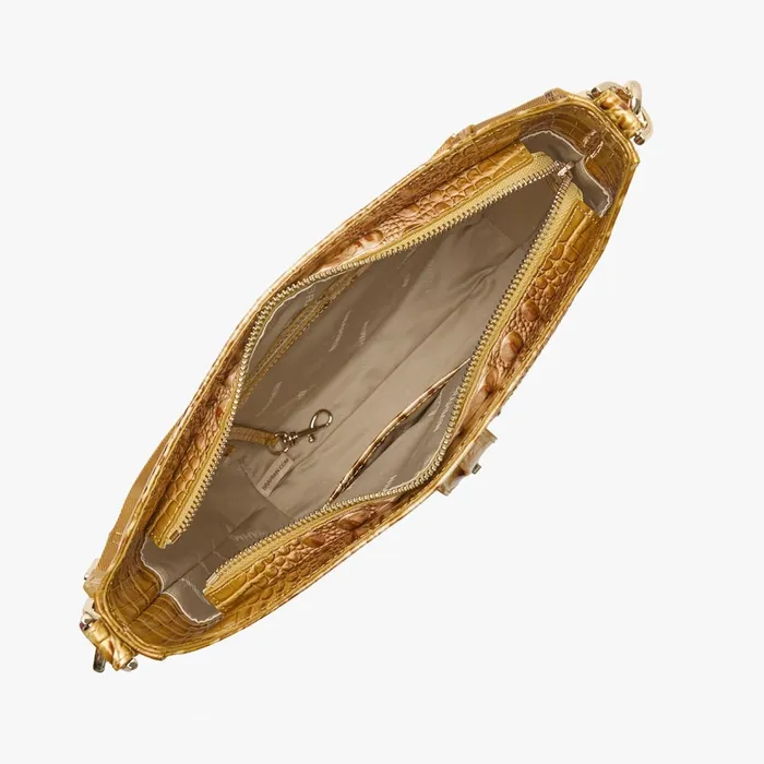 Women Brahmin Crossbodies Leia Golden Rod Ombre Women Brahmin Crossbodies Leia Golden Rod Ombre