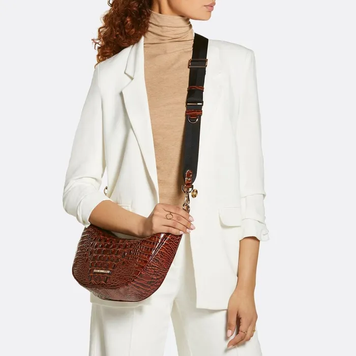 Women Brahmin Crossbodies Percy Black Melbourne Women Brahmin Crossbodies Percy Black Melbourne