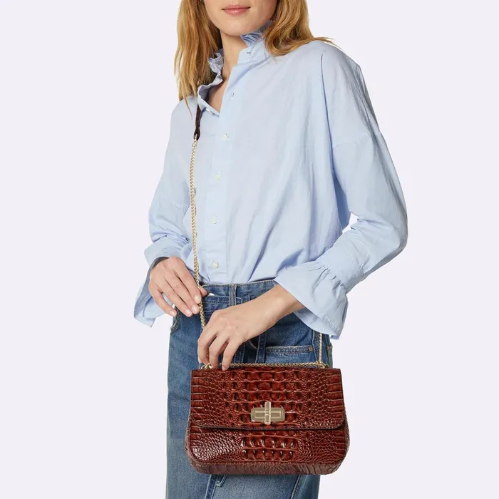 Women Brahmin Crossbodies Rosalie Tan Cloverly Women Brahmin Crossbodies Rosalie Tan Cloverly