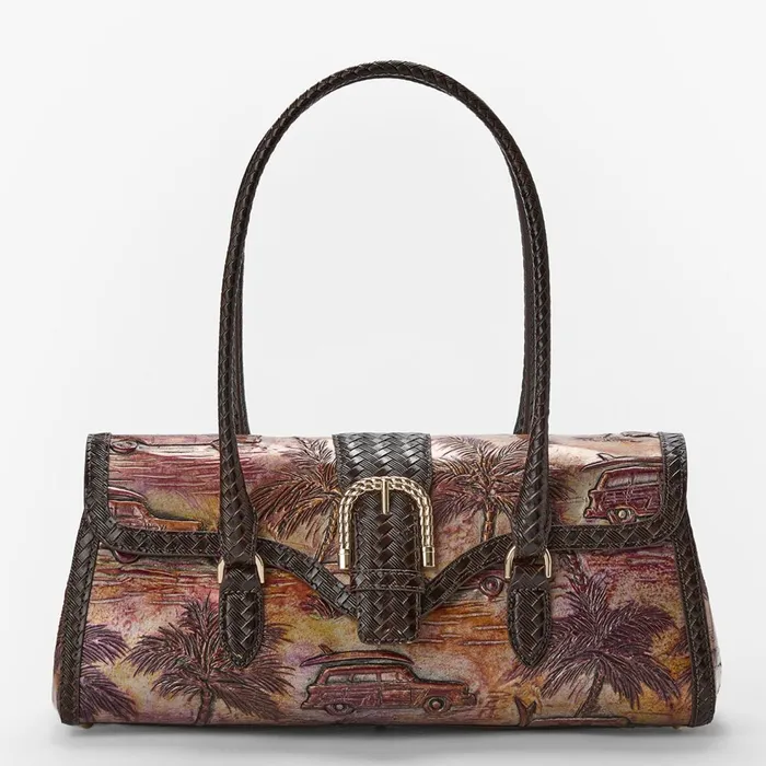 Women Brahmin Satchels Dayan Multi Copa Cabana