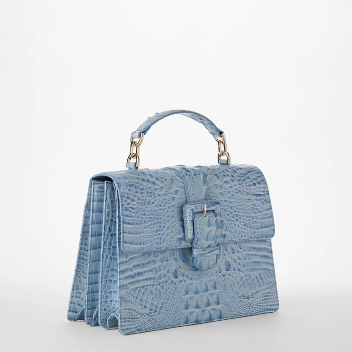 Women Brahmin Satchels Hallie Heavenly Blue Melbourne
