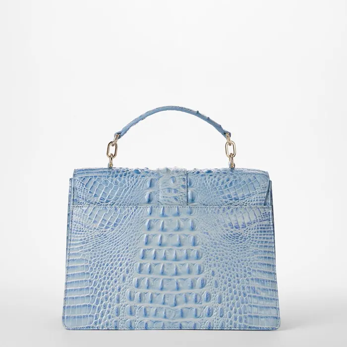 Women Brahmin Satchels Hallie Heavenly Blue Melbourne