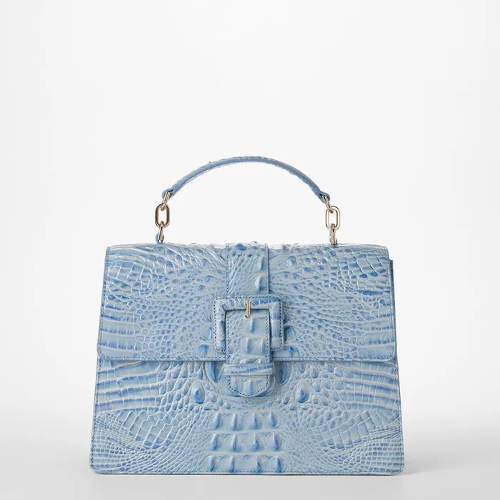 Women Brahmin Satchels Hallie Heavenly Blue Melbourne