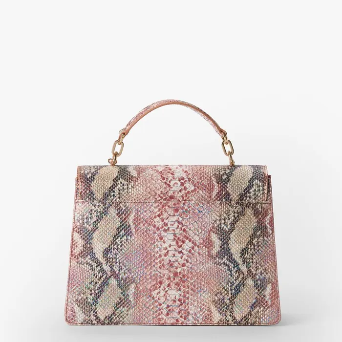Women Brahmin Satchels Hallie Multi Skyterra Women Brahmin Satchels Hallie Multi Skyterra