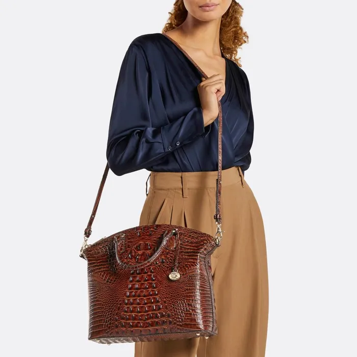 Women Brahmin Satchels Large Duxbury Satchel Onyx Sarastro Women Brahmin Satchels Large Duxbury Satchel Onyx Sarastro