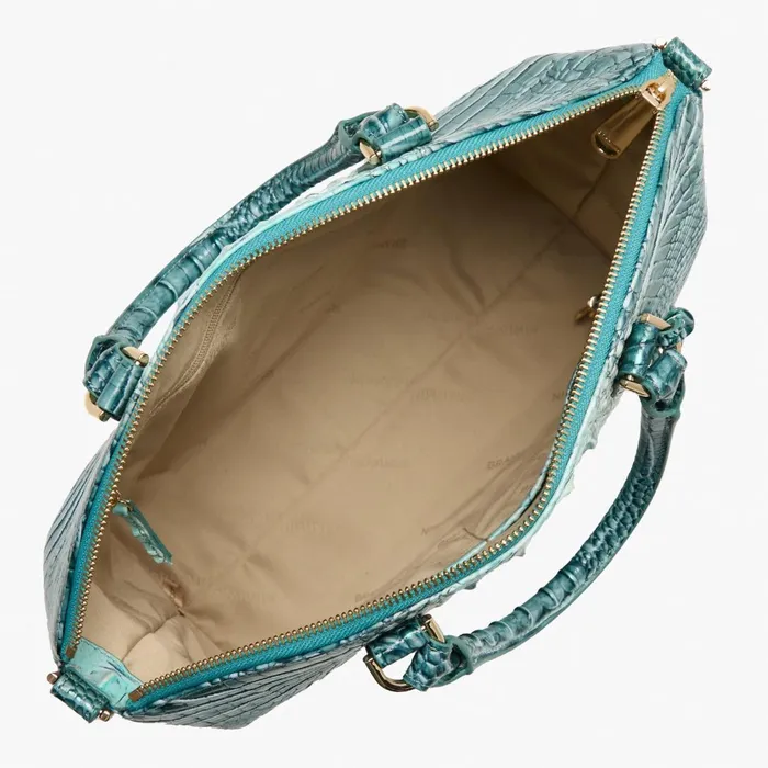 Women Brahmin Satchels Large Duxbury Satchel Spearmint Ombre Melbourne Women Brahmin Satchels Large Duxbury Satchel Spearmint Ombre Melbourne