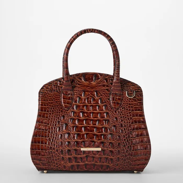 Women Brahmin Satchels Rosetta Pecan Melbourne
