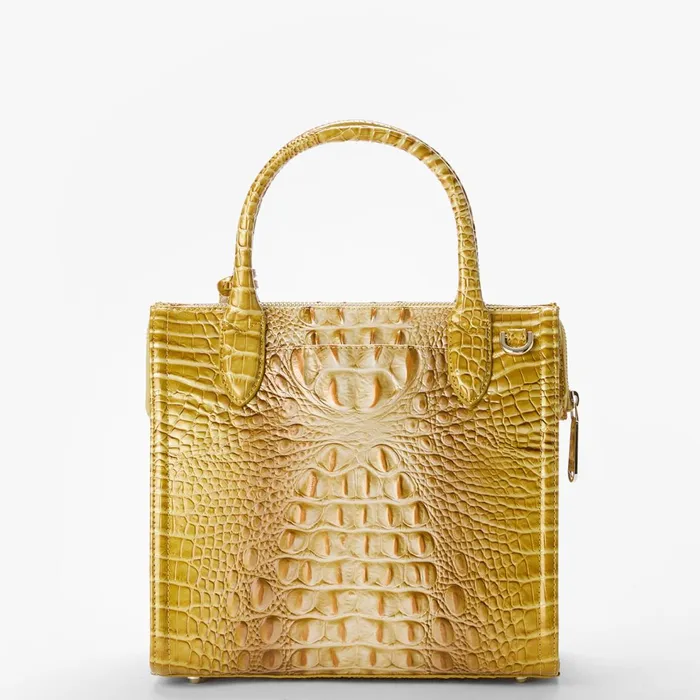 Women Brahmin Satchels Small Caroline Golden Rod Ombre Women Brahmin Satchels Small Caroline Golden Rod Ombre