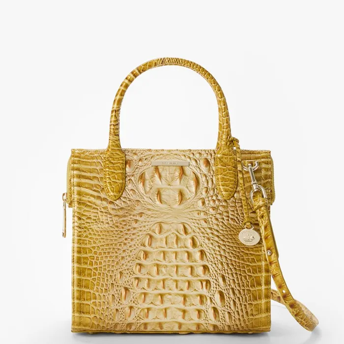 Women Brahmin Satchels Small Caroline Golden Rod Ombre Women Brahmin Satchels Small Caroline Golden Rod Ombre