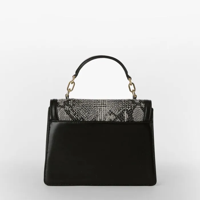 Women Brahmin Satchels Small Hallie Black Spark Women Brahmin Satchels Small Hallie Black Spark