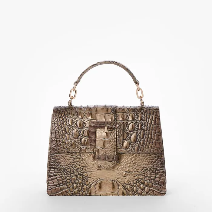 Women Brahmin Satchels Small Hallie Brindle Melbourne Women Brahmin Satchels Small Hallie Brindle Melbourne