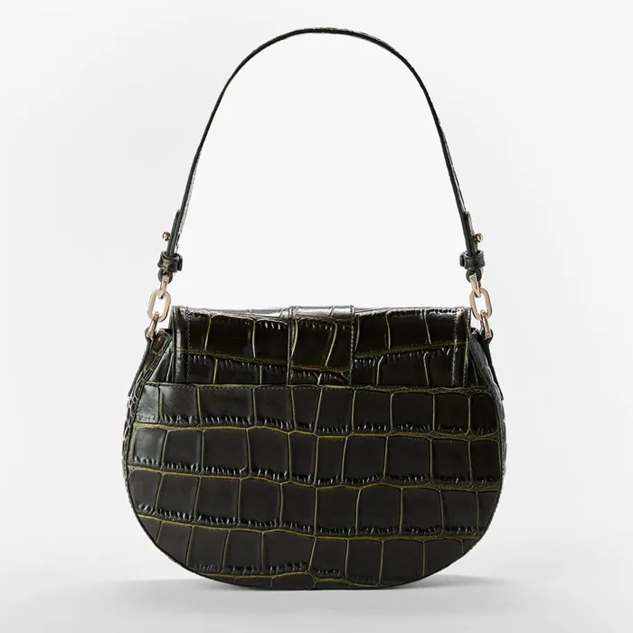 Women Brahmin Shoulder Bags Cynthia Matcha Green Baize Women Brahmin Shoulder Bags Cynthia Matcha Green Baize