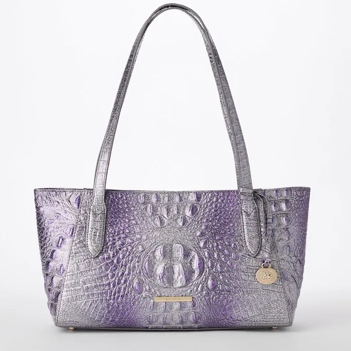 Women Brahmin Totes and Carryalls Tonya Purple Glitter Melbourne