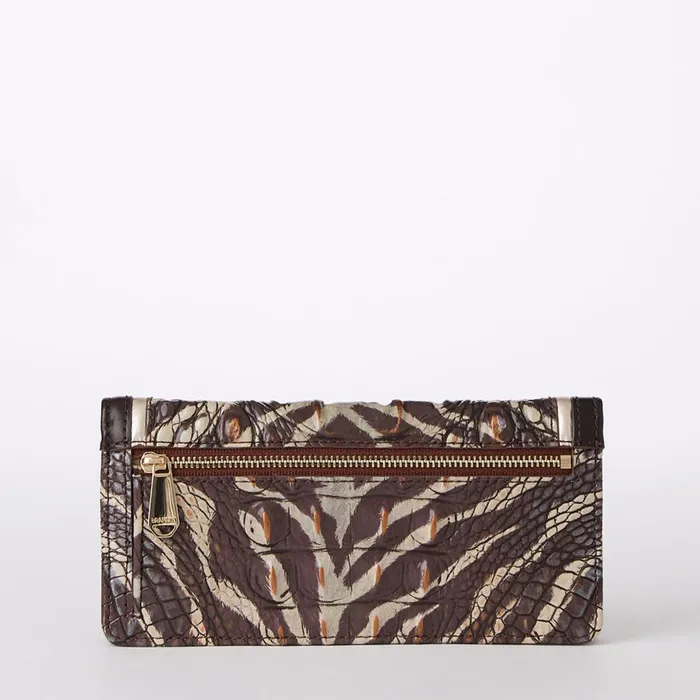 Women Brahmin Wallets and Wristlets Ady Wallet Coffee Bengal Women Brahmin Wallets and Wristlets Ady Wallet Coffee Bengal
