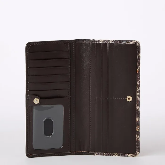 Women Brahmin Wallets and Wristlets Ady Wallet Coffee Bengal Women Brahmin Wallets and Wristlets Ady Wallet Coffee Bengal