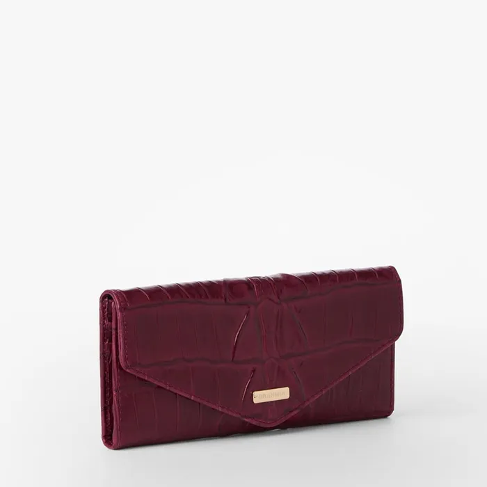 Women Brahmin Wallets and Wristlets Veronica Sugar Plum Lententide Women Brahmin Wallets and Wristlets Veronica Sugar Plum Lententide