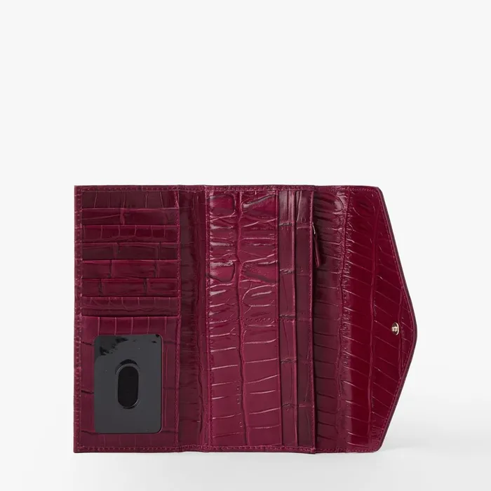 Women Brahmin Wallets and Wristlets Veronica Sugar Plum Lententide Women Brahmin Wallets and Wristlets Veronica Sugar Plum Lententide