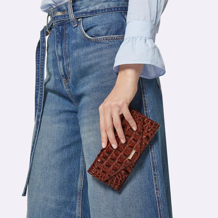 Women Brahmin Wallets and Wristlets Veronica Sugar Plum Lententide Women Brahmin Wallets and Wristlets Veronica Sugar Plum Lententide
