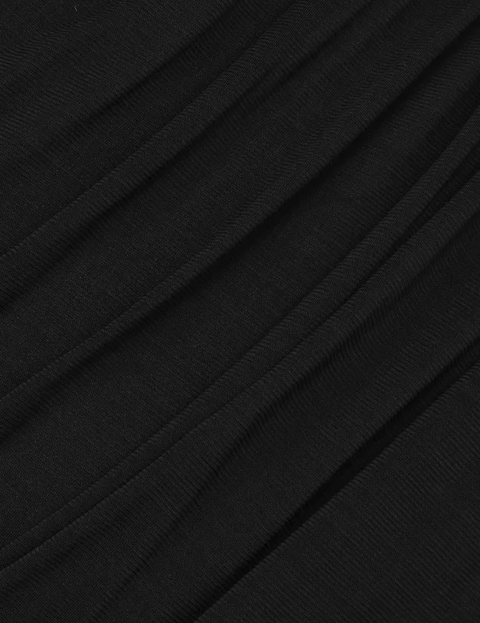 Women Clothing Zimmermann Illustration Gathered Dress Black