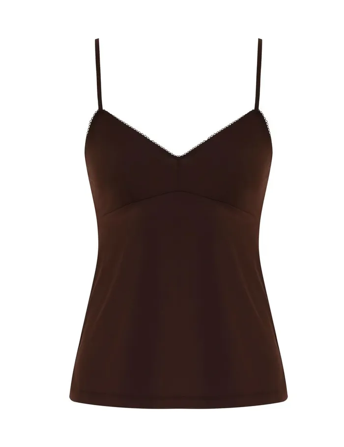 Women Clothing Zimmermann Illustration Lace Blouse Chocolate