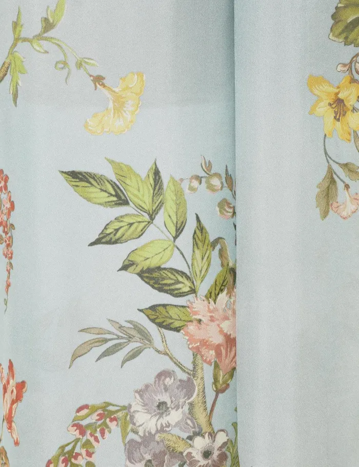 Women Clothing Zimmermann Waverly Relaxed Shirt Blue Floral