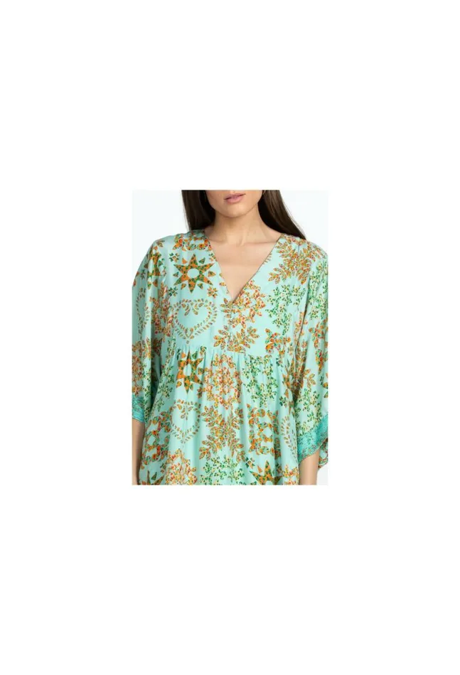 Women Corbetta Kimono Dress Corbetta Johnny Was Dresses