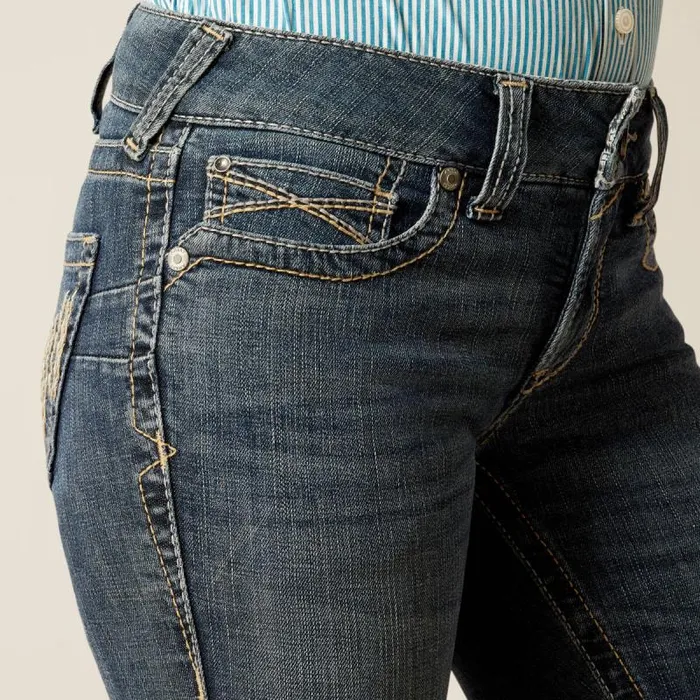 Women Denim Ariat REAL Perfect Rise Halyn Boot Cut Jean Arkansas Women Denim Ariat REAL Perfect Rise Halyn Boot Cut Jean Arkansas