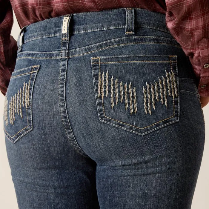 Women Denim Ariat REAL Perfect Rise Halyn Boot Cut Jean Arkansas Women Denim Ariat REAL Perfect Rise Halyn Boot Cut Jean Arkansas