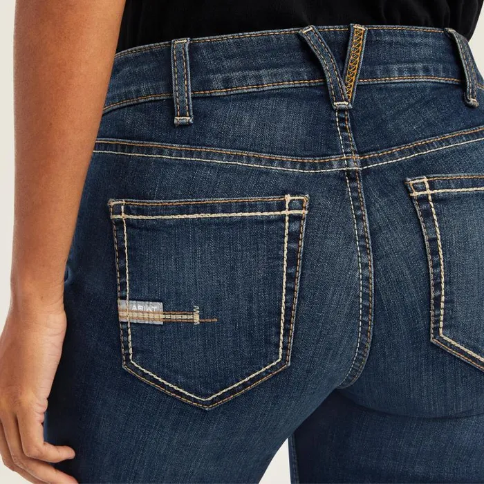 Women Denim Ariat Rebar Riveter Straight Jean Atlanta Women Denim Ariat Rebar Riveter Straight Jean Atlanta