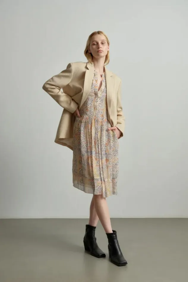 Women Dresses Lala Berlin Dress Dirka Viscose Heritage Garden Women Dresses Lala Berlin Dress Dirka Viscose Heritage Garden