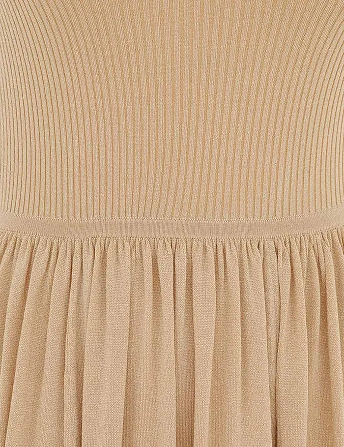 Women Dresses Zimmermann Crush Metallic Asymmetric Maxi Gold
