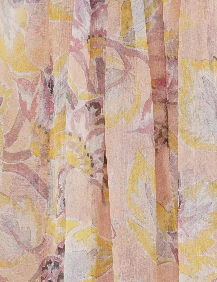 Women Dresses Zimmermann Illustration Lace Edge Dress Citrine Eden