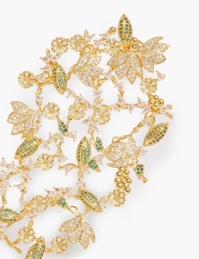 Women Earrings Zimmermann Bloom Drop Earring Goldgreen