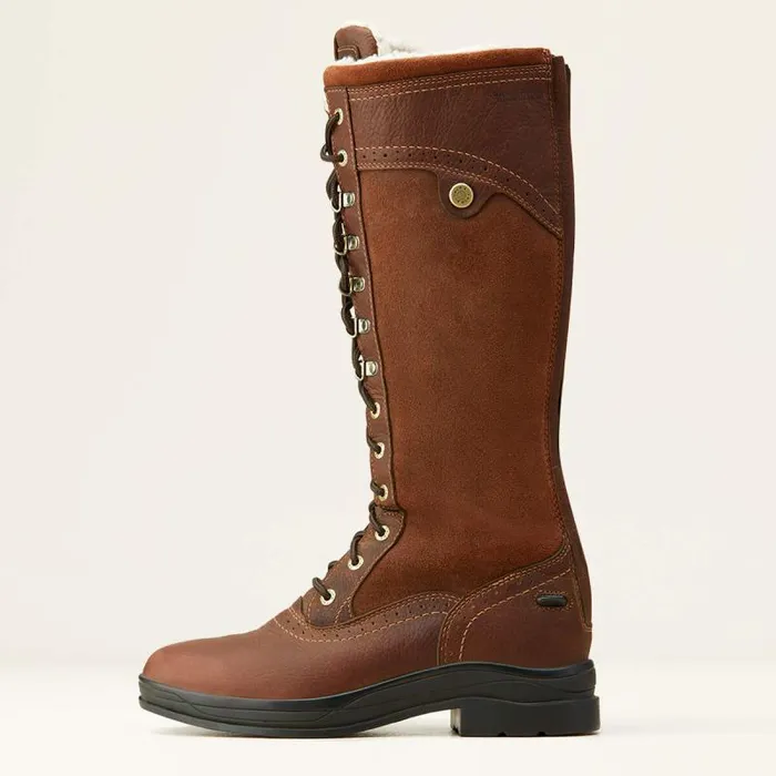 Women English Riding Boots Ariat Wythburn Tall Waterproof Boot Dark Brown Women English Riding Boots Ariat Wythburn Tall Waterproof Boot Dark Brown